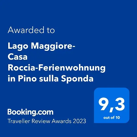 Maggiore- Casa Roccia-ferienwohnung In Pino Sulla Sponda Апартаменты *