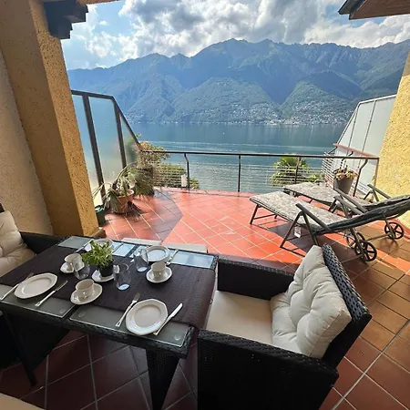 Maggiore- Casa Roccia-ferienwohnung In Pino Sulla Sponda Lejlighed